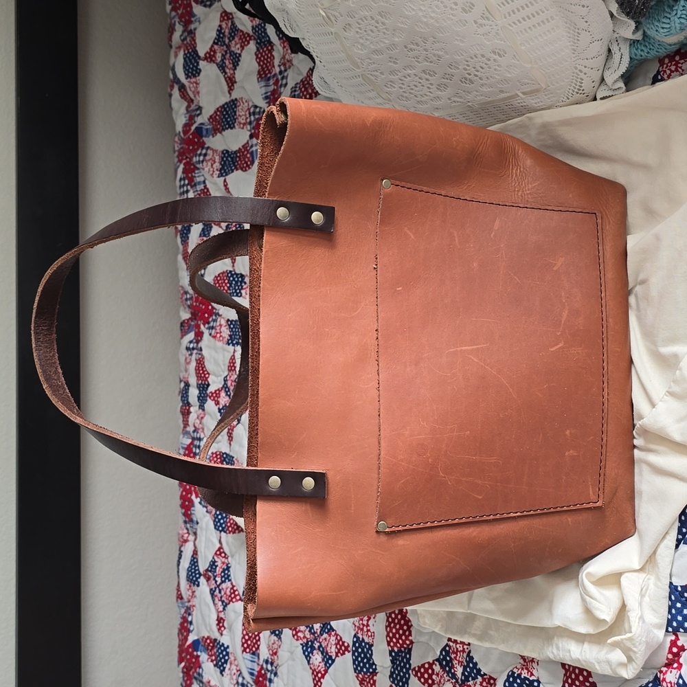 Leather Tote Bag
